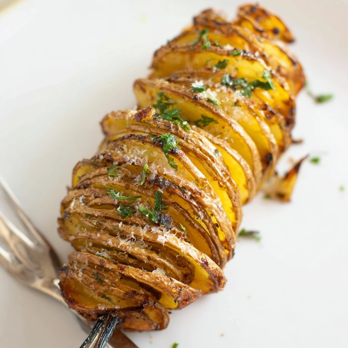 Golden-brown Air-Fryer Tornado Potatoes spirals, perfect for dipping and sharing.