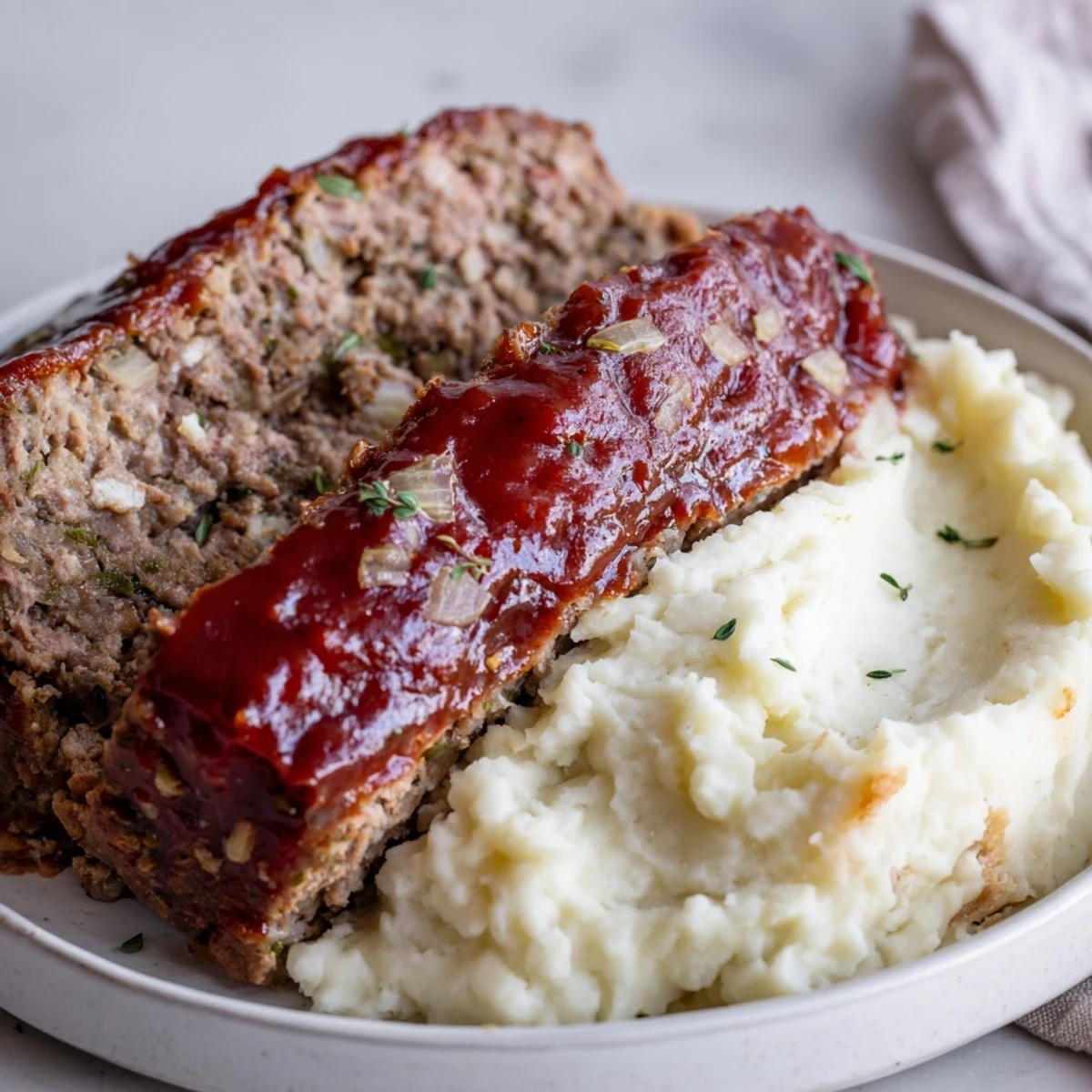 Classic Meatloaf Mashed Potatoes