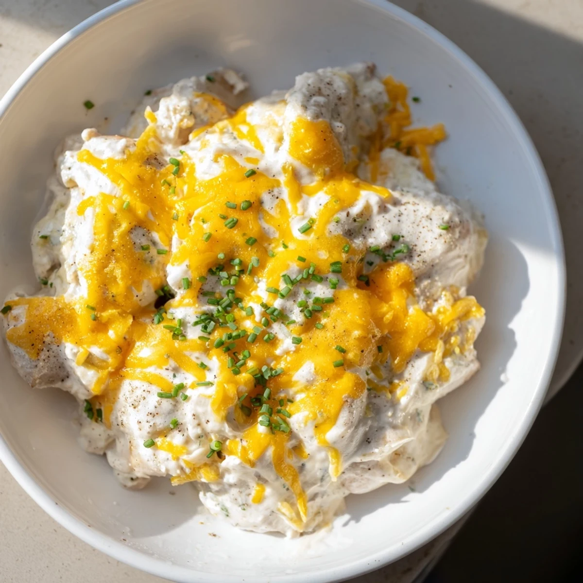 Cheddar Ranch Chicken Bake