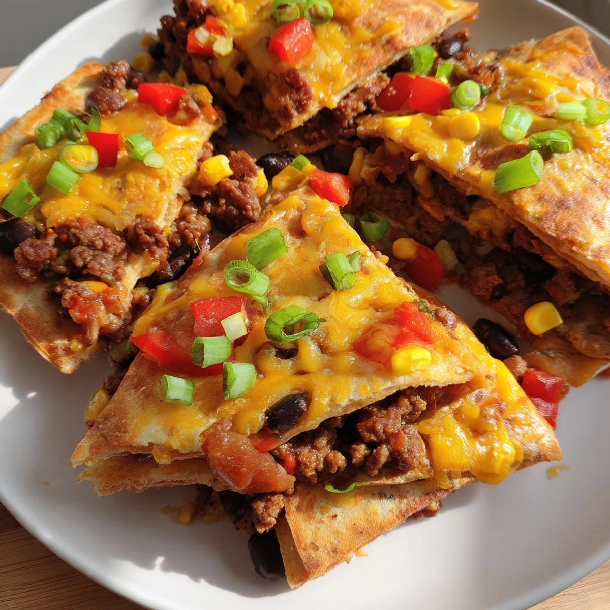 Sheet Pan Quesadillas Beef