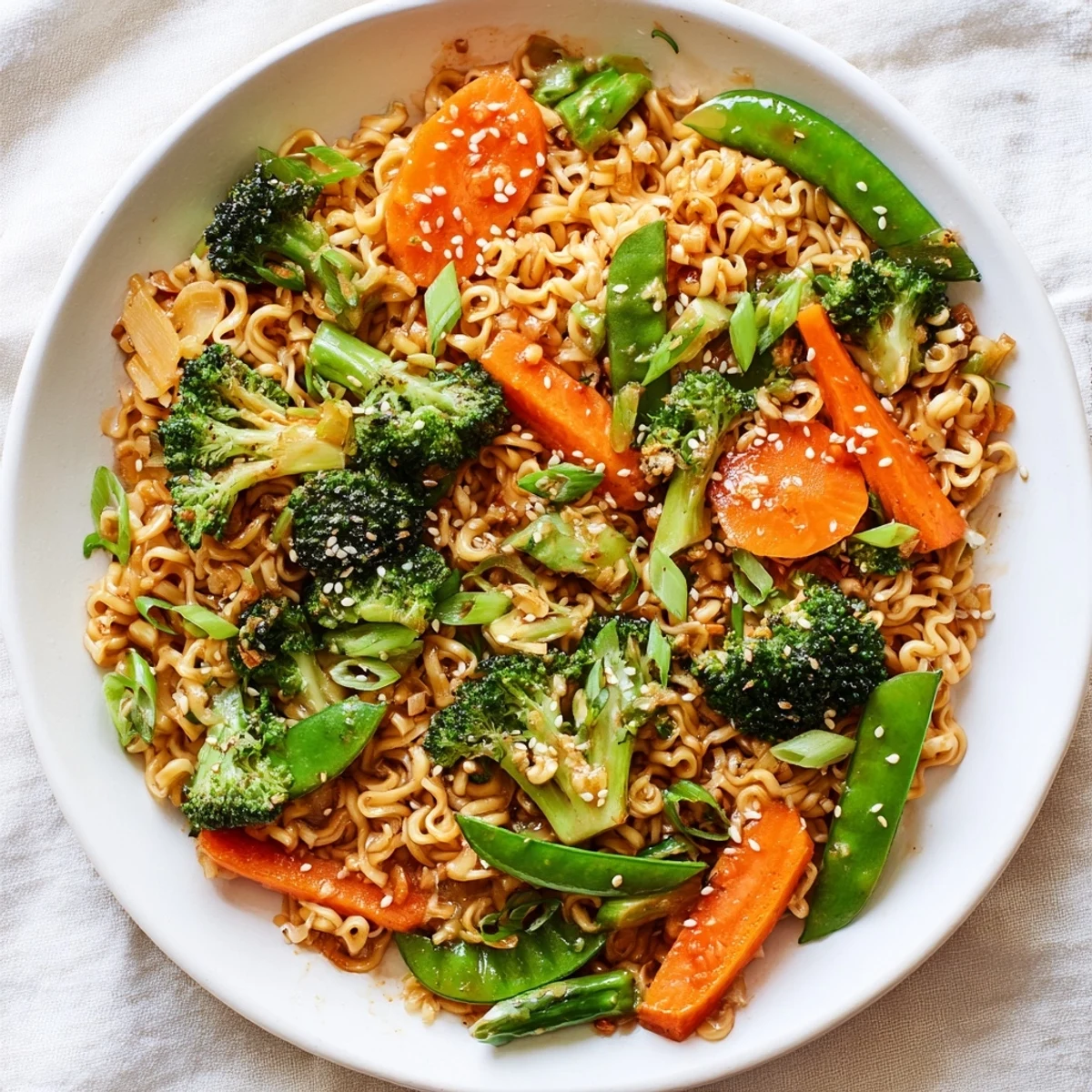 This vibrant Ramen Noodle Stir-Fry Remix offers a quick and easy Asian-inspired dinner.
