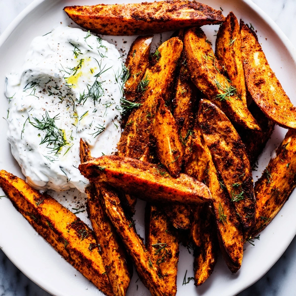 Roasted Sweet Potato Wedges