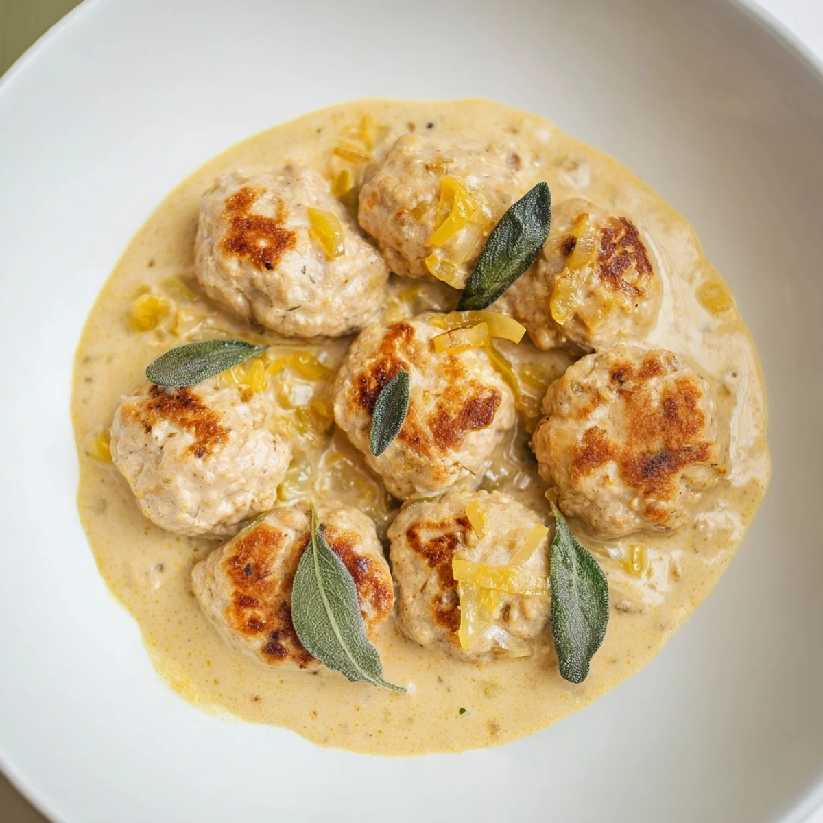 Turkey Meatballs Pumpkin Sage