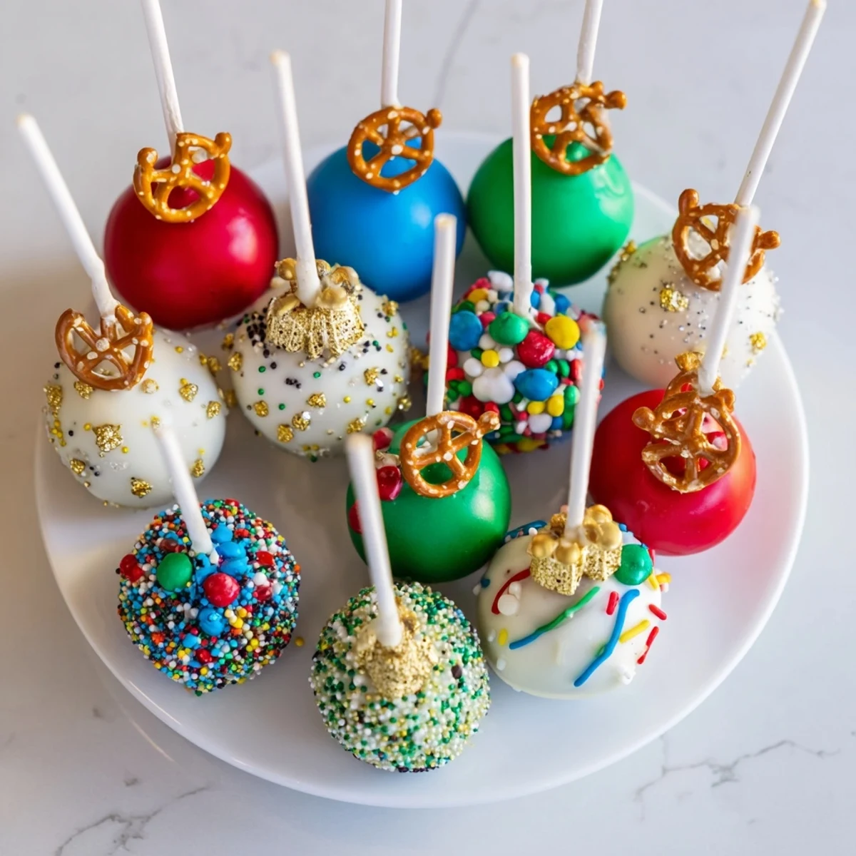 Ornament Ball Cake Pop Display
