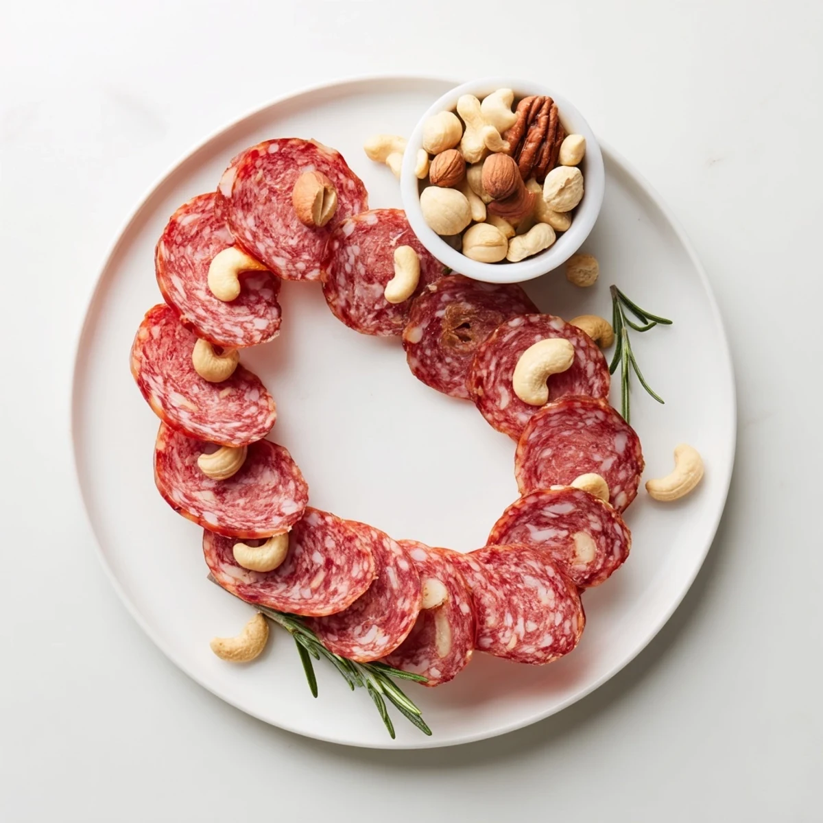 Infinity Loop Salami Nuts