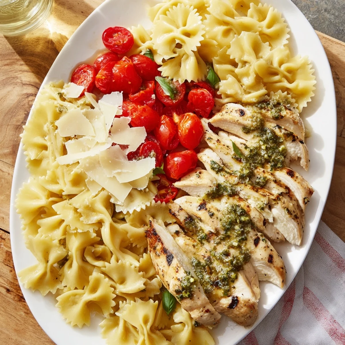 Hearty Girl Dinner Pasta Board, perfectly arranged with spaghetti, penne, and farfalle alongside flavorful sauce options.