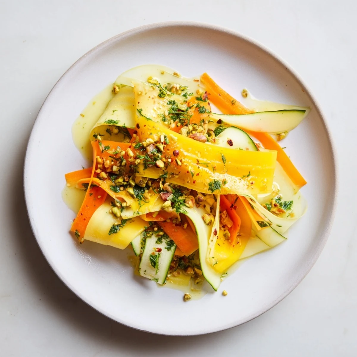 Citrus Carrot Ribbon Salad
