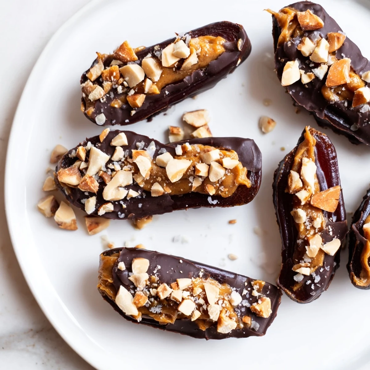Date Bark Snickers Style