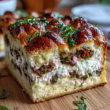 Italian Easter Pie Ricotta Salami
