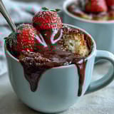 Chocolate Strawberry Kataifi Cups