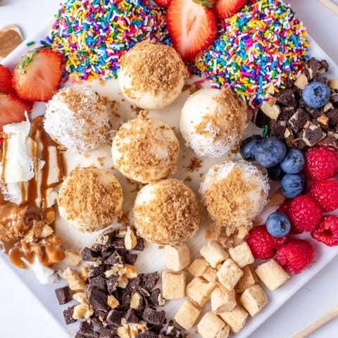 Deconstructed Dessert Board Cheesecake