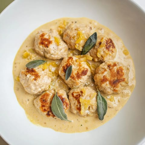 Turkey Meatballs Pumpkin Sage