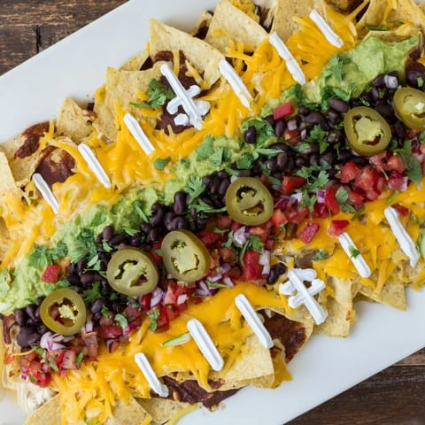 Football Field Nacho Platter