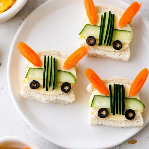 Cute Bee Sandwich Cutouts
