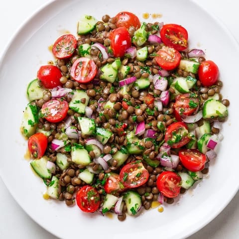 Lentil Salad with Vinaigrette