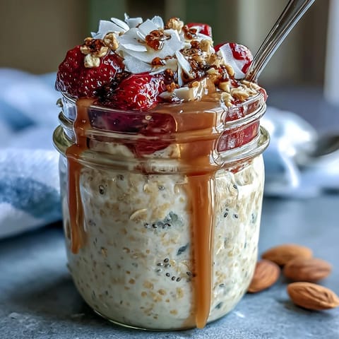 Healthy Easy Overnight Oats