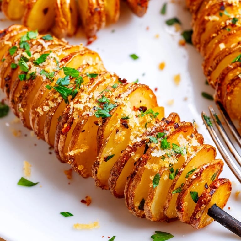 Deliciously seasoned Air-Fryer Tornado Potatoes, a fun and healthy snack option.  
