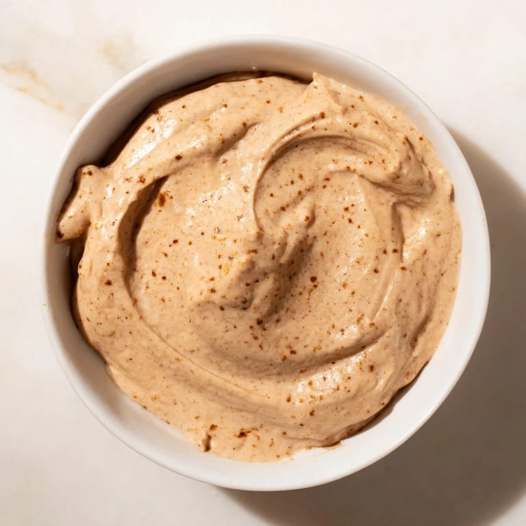Smooth and flavorful Quick Christmas Cookie Butter Spread, offering the comforting taste of holiday cookies.