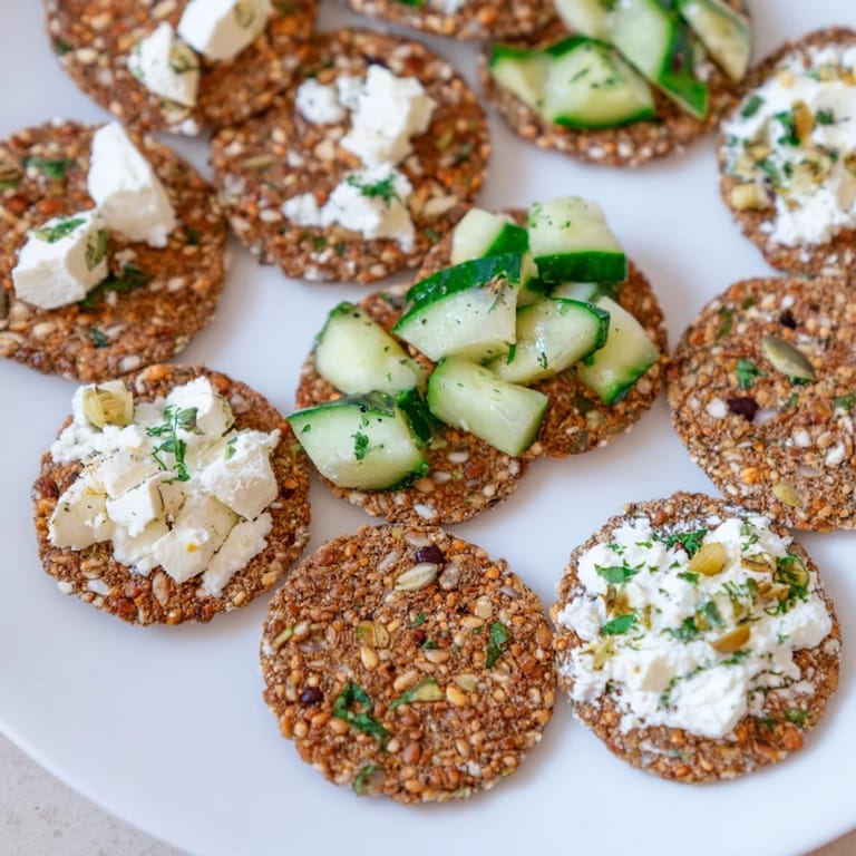 Enjoy a close-up of the The Cobblestone Courtyard, an easy appetizer with savory olive and cracker stones.