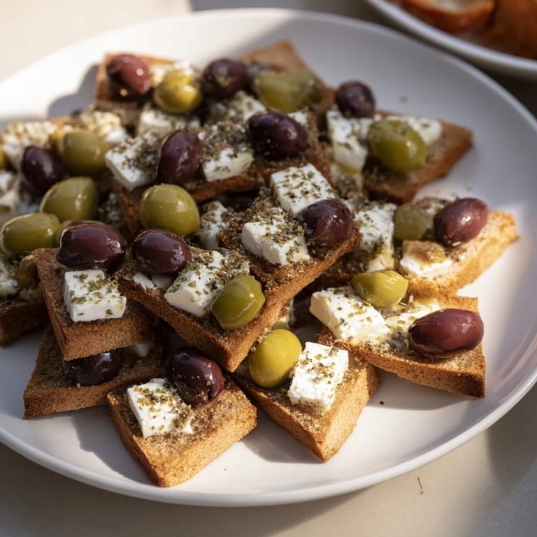 Imagine the artistry of The Cobblestone Courtyard, a European-inspired appetizer ready for serving.